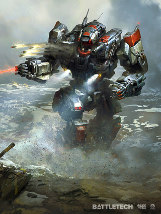 Illustration for article titled The Art Of Battletech